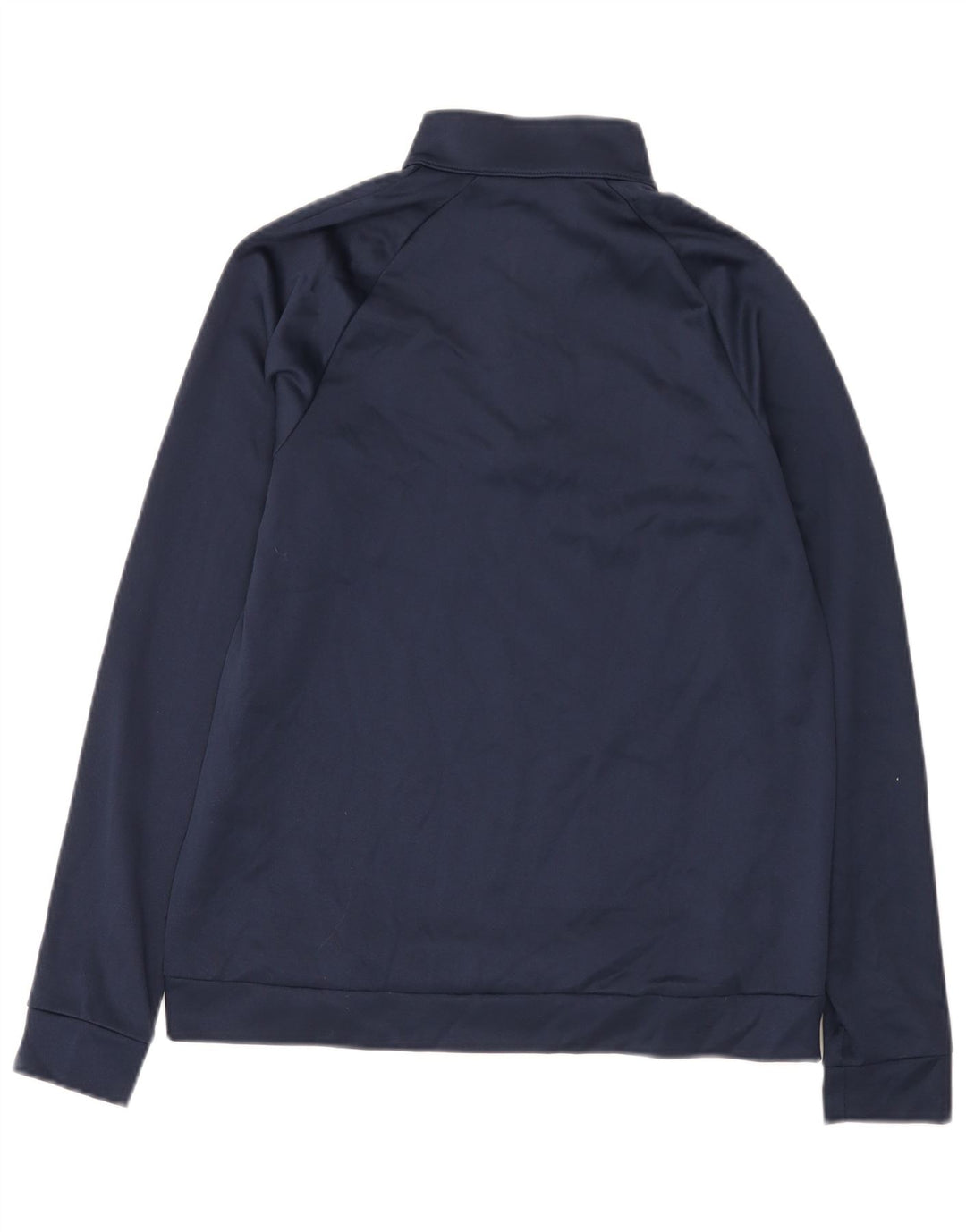 Moletom Nike Masculino Dri Fit Zip Neck Suéter Pequeno Poliéster Azul Marinho