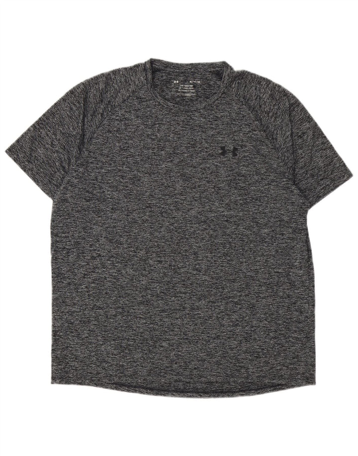Camiseta masculina UNDER ARMOUR Top XL cinza manchado