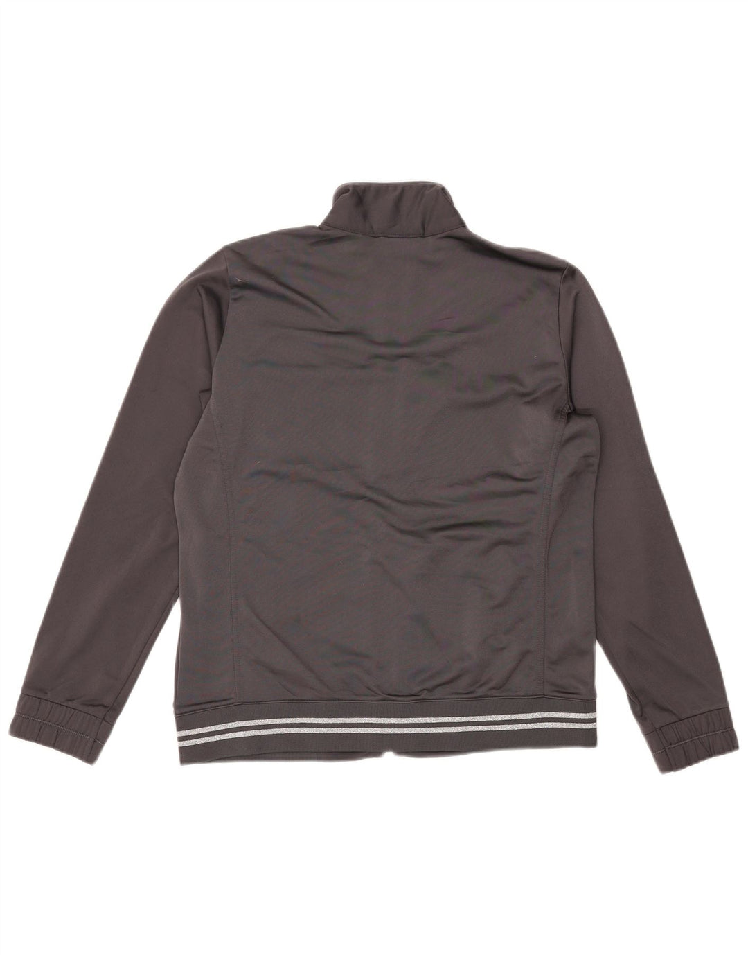 CHAMPION Jaqueta feminina de treino UK 14 poliéster cinza médio