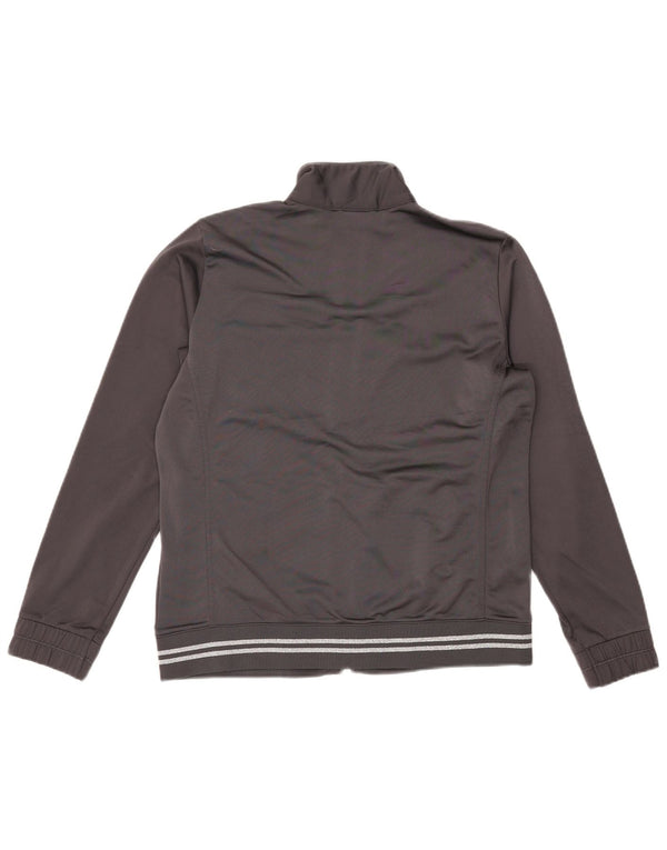 CHAMPION Jaqueta feminina de treino UK 14 poliéster cinza médio