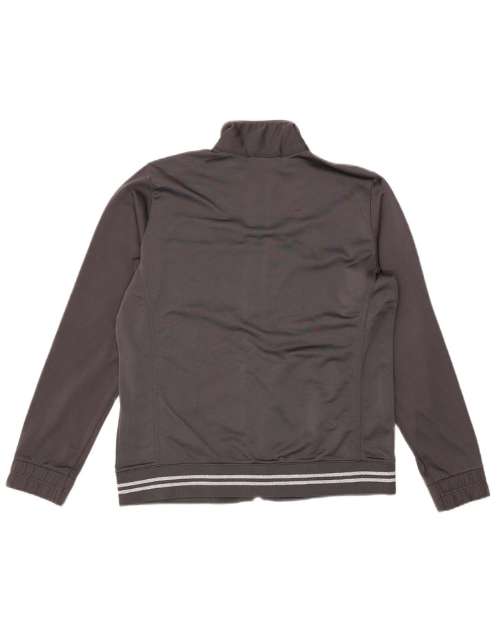 CHAMPION Jaqueta feminina de treino UK 14 poliéster cinza médio