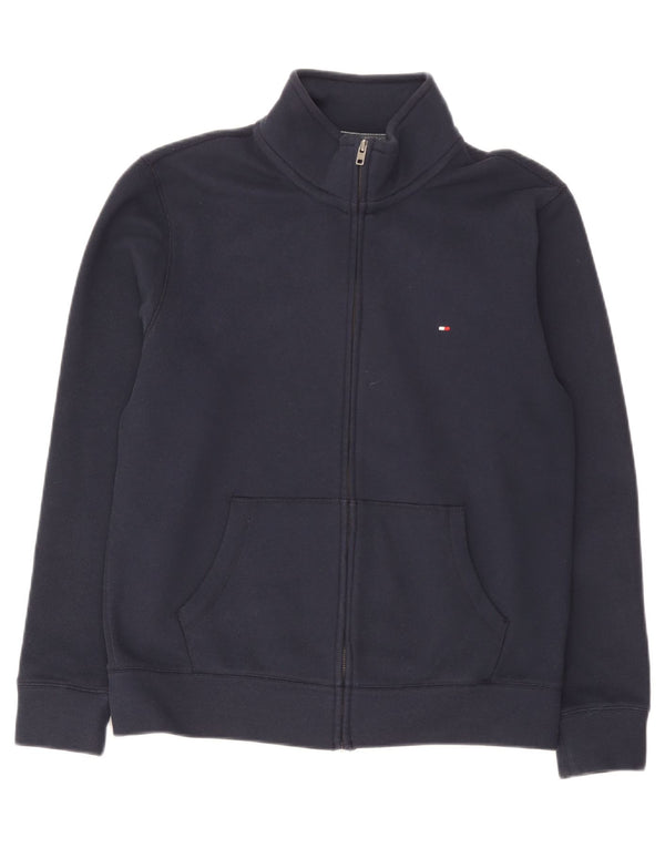Tommy Hilfiger Jaqueta masculina de agasalho XL azul marinho poliéster