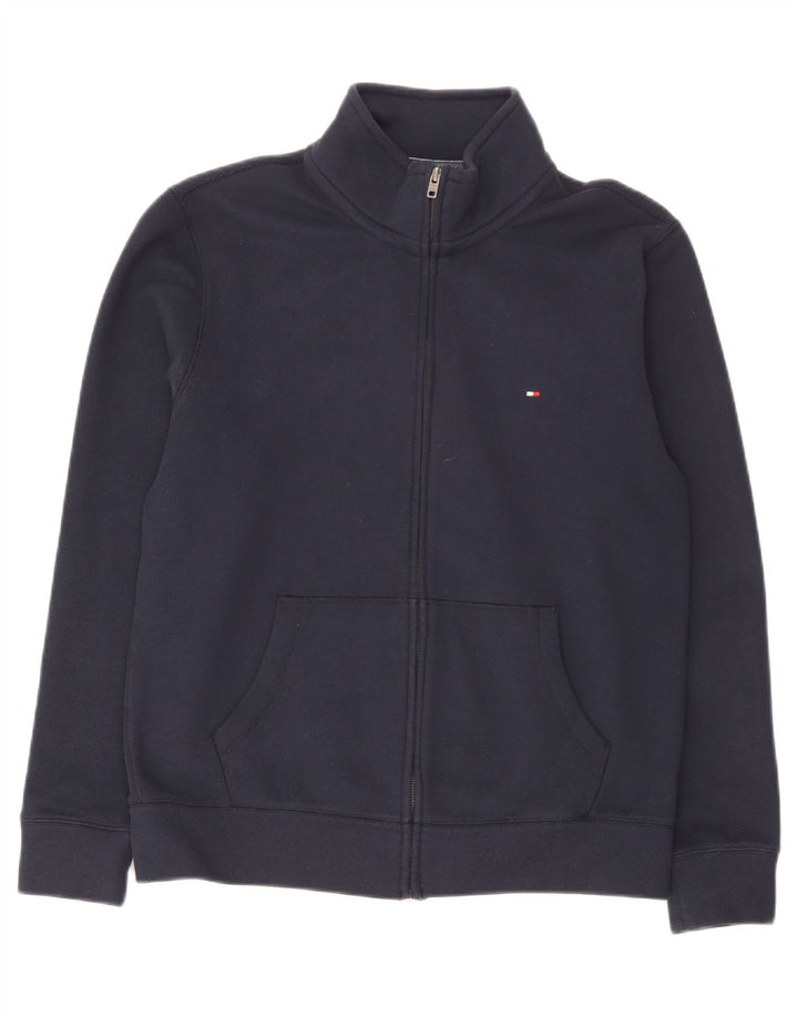 Tommy Hilfiger Jaqueta masculina de agasalho XL azul marinho poliéster