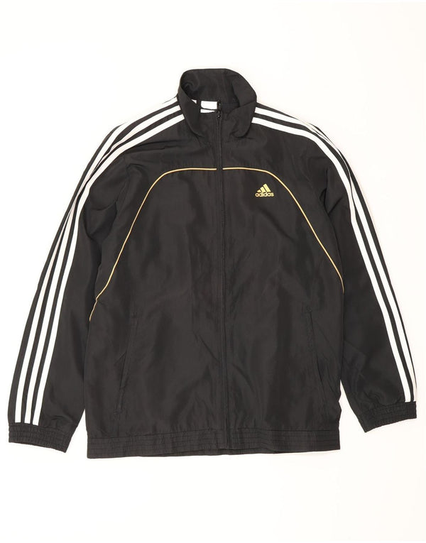 Jaqueta de chuva Adidas Menino 13-14 Anos Preto Poliéster