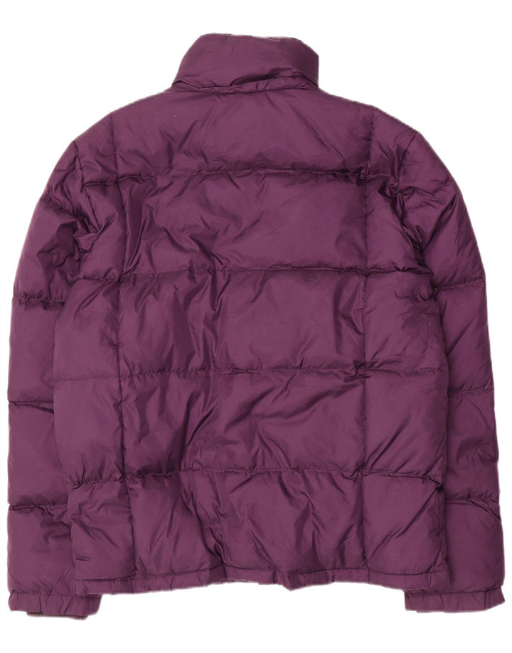 Jaqueta acolchoada masculina Kappa UK 38 grande roxo nylon