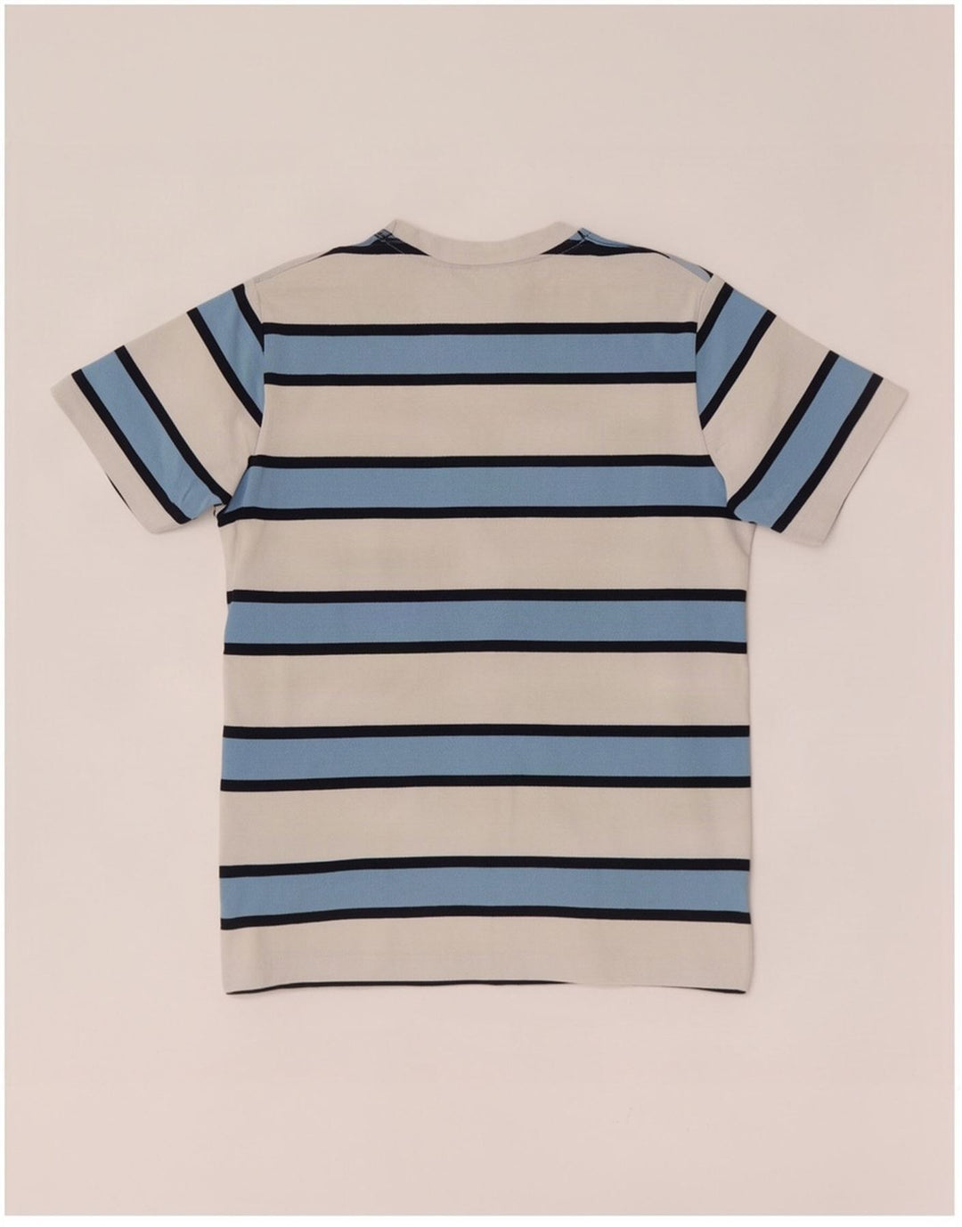 Ellesse Camiseta Masculina Top Pequeno Listrado Branco