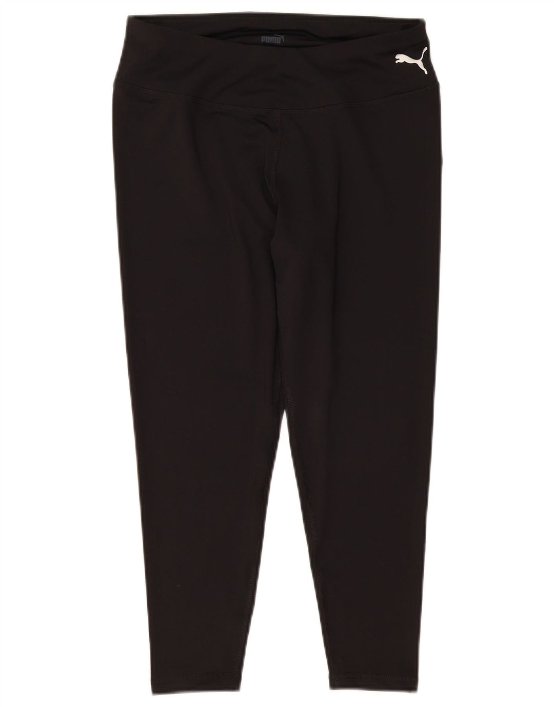 Puma Womens Capri Leggings UK 14 Médio Preto Poliéster