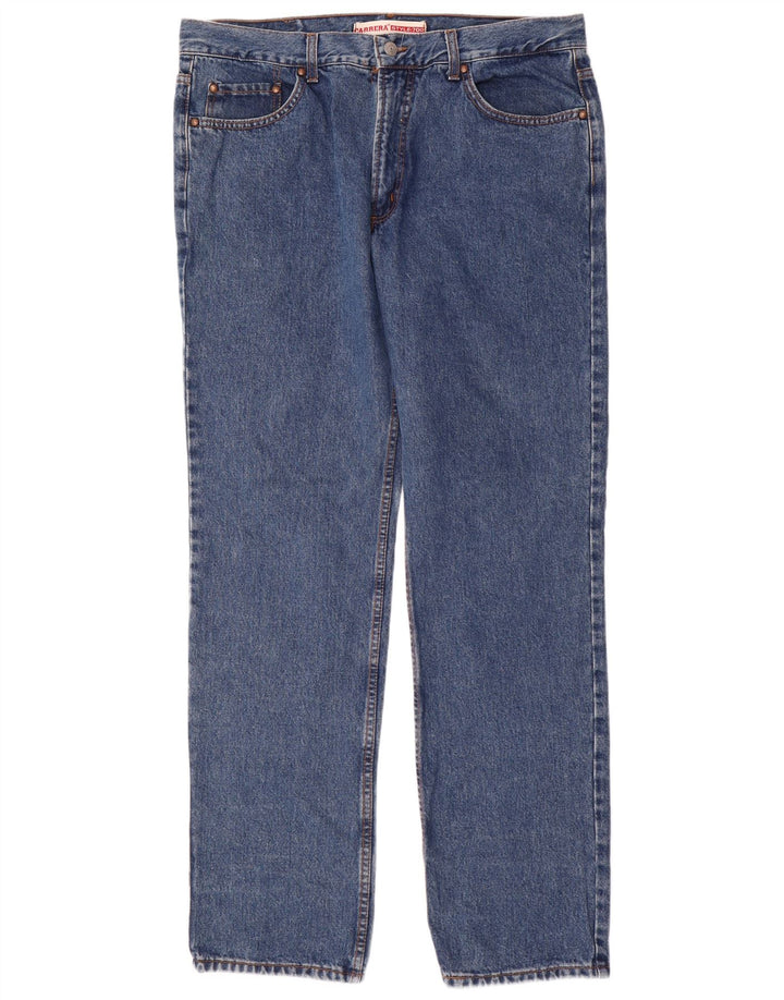 CARRERA Masculino 700 Straight Jeans IT 56 3XL W40 L34 Azul Algodão