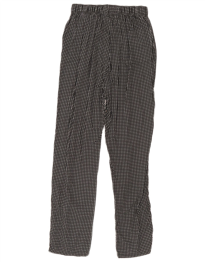 Calça feminina casual Marks & Spencer Autograph pequena W26 L29 preta