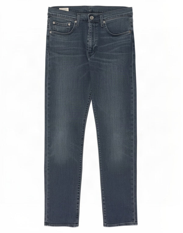 Levi's Masculino 502 Tapered Jeans W33 L29 Azul Algodão