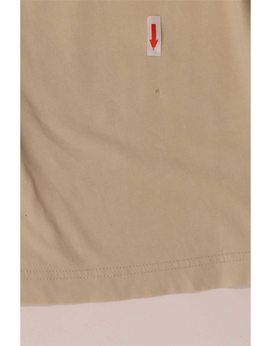 Camiseta masculina Kappa Top pequeno algodão colorblock bege