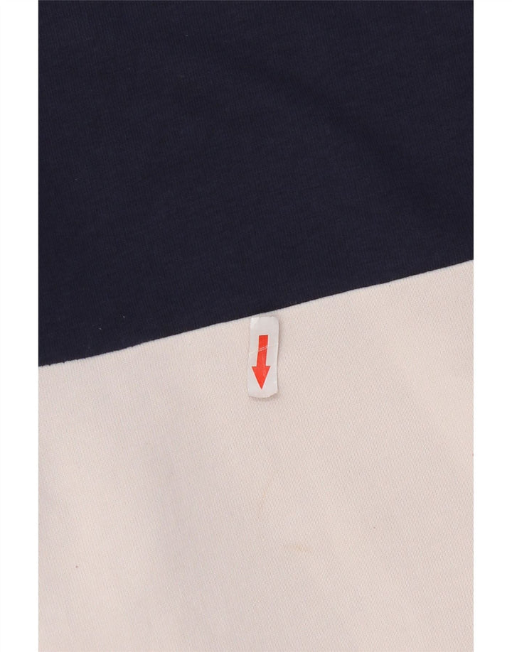 Fila Moletom Gráfico Masculino Jumper Pequeno Multicolorido Colorblock Algodão