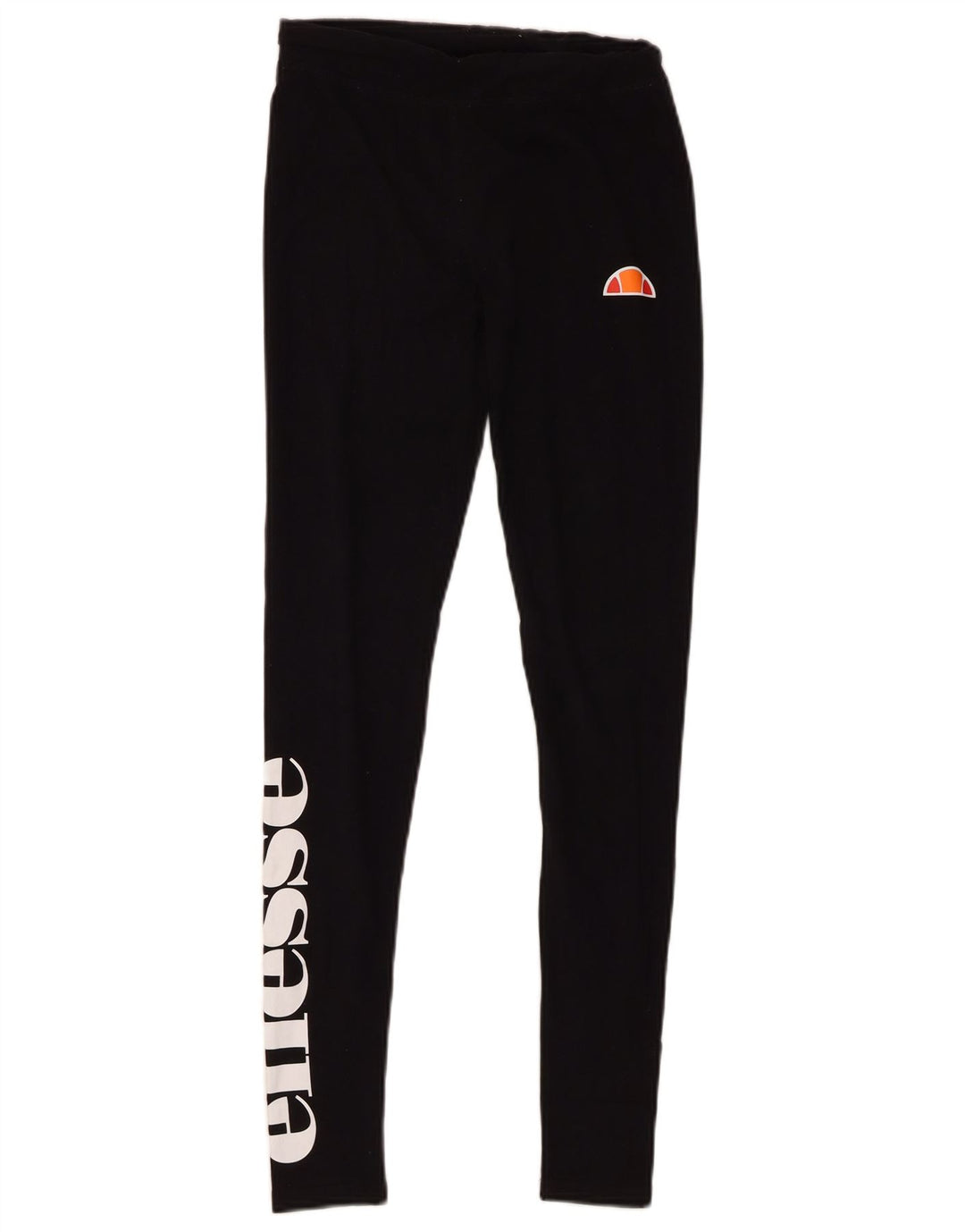 Ellesse Leggings Gráficos Femininos Reino Unido 8 Pequeno Algodão Preto
