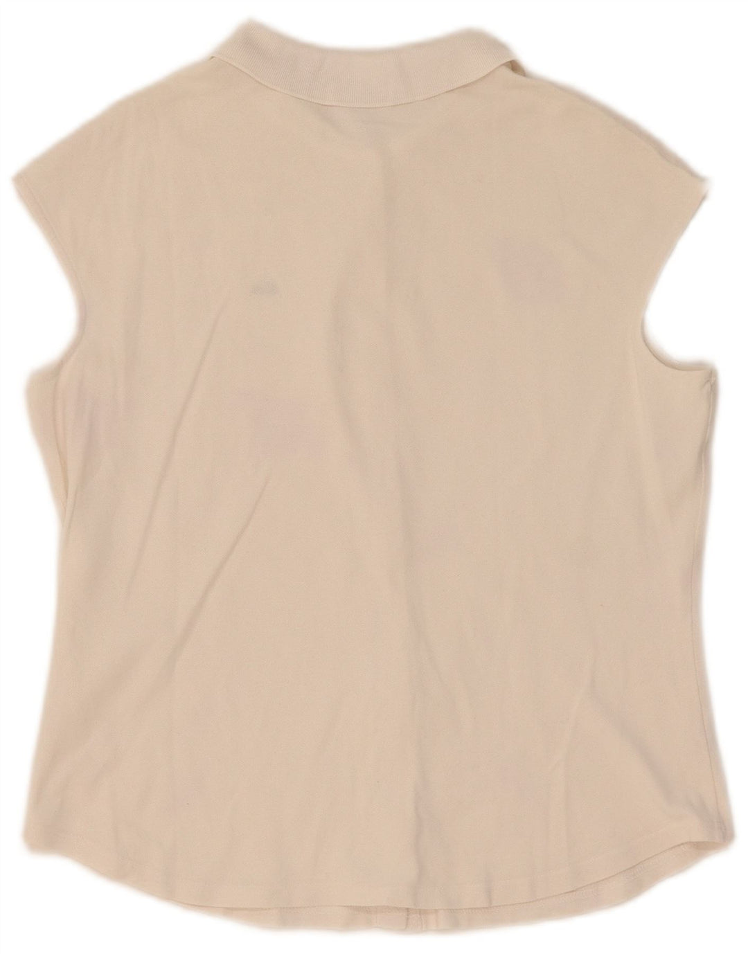 Blusa feminina manga curta Lacoste tamanho 44 grande branco