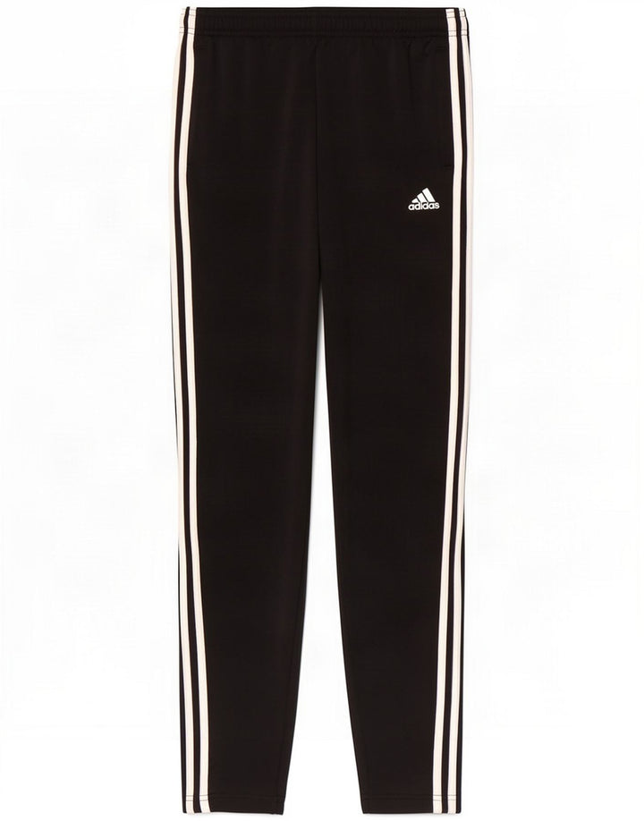 Calças de treino para meninos Adidas 13-14 anos Poliéster preto