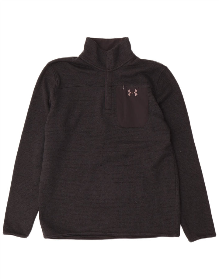 UNDER ARMOUR Suéter masculino grande poliéster cinza