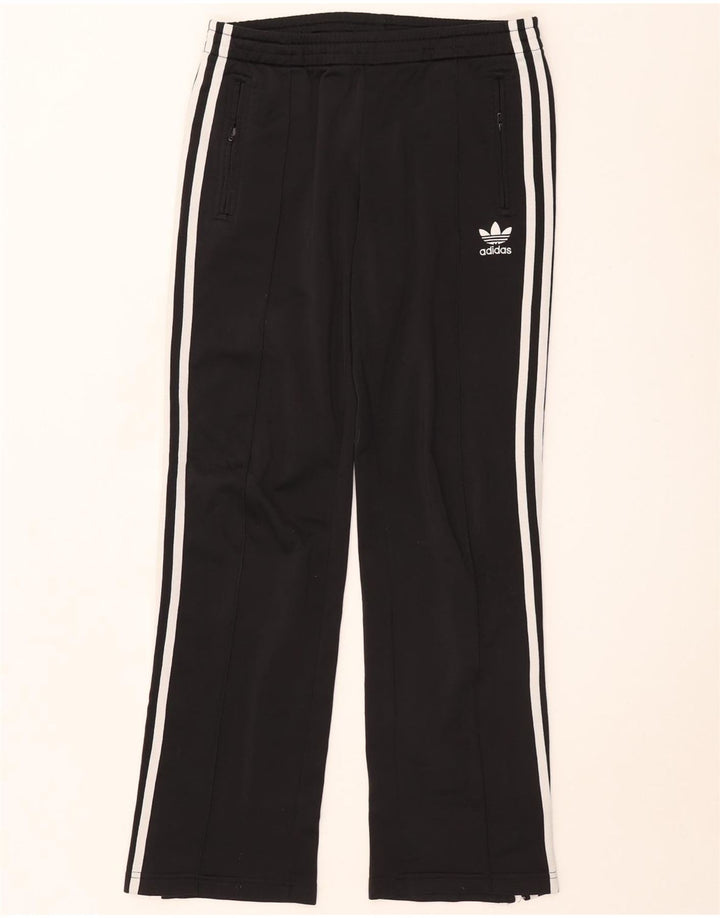 Calça de treino feminina Adidas EU 36 pequena preta poliéster