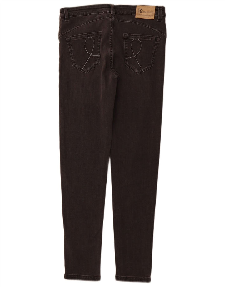 DACK'S Jeans Slim Feminino IT 42 Médio W28 L28 Algodão Cinza