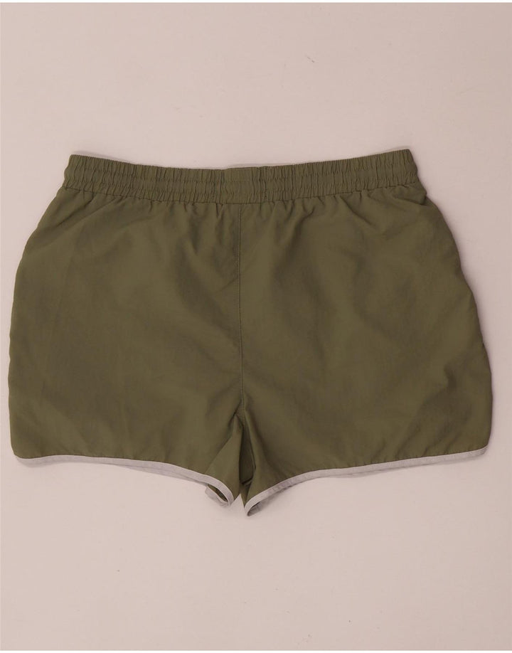 Lyle & Scott Shorts de natação masculino grande nylon cáqui