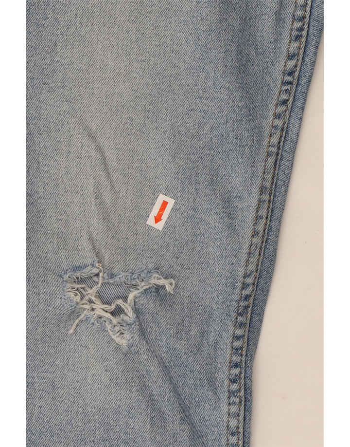 ZARA Mens Tapered Jeans EU 38 Pequeno W30 L26 Azul