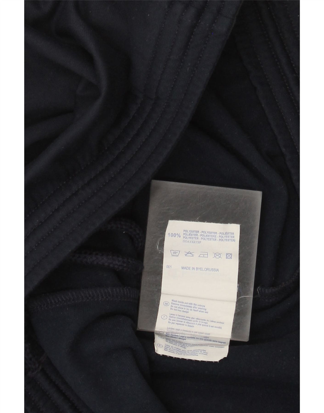 Calça de treino masculina Champion grande poliéster azul marinho