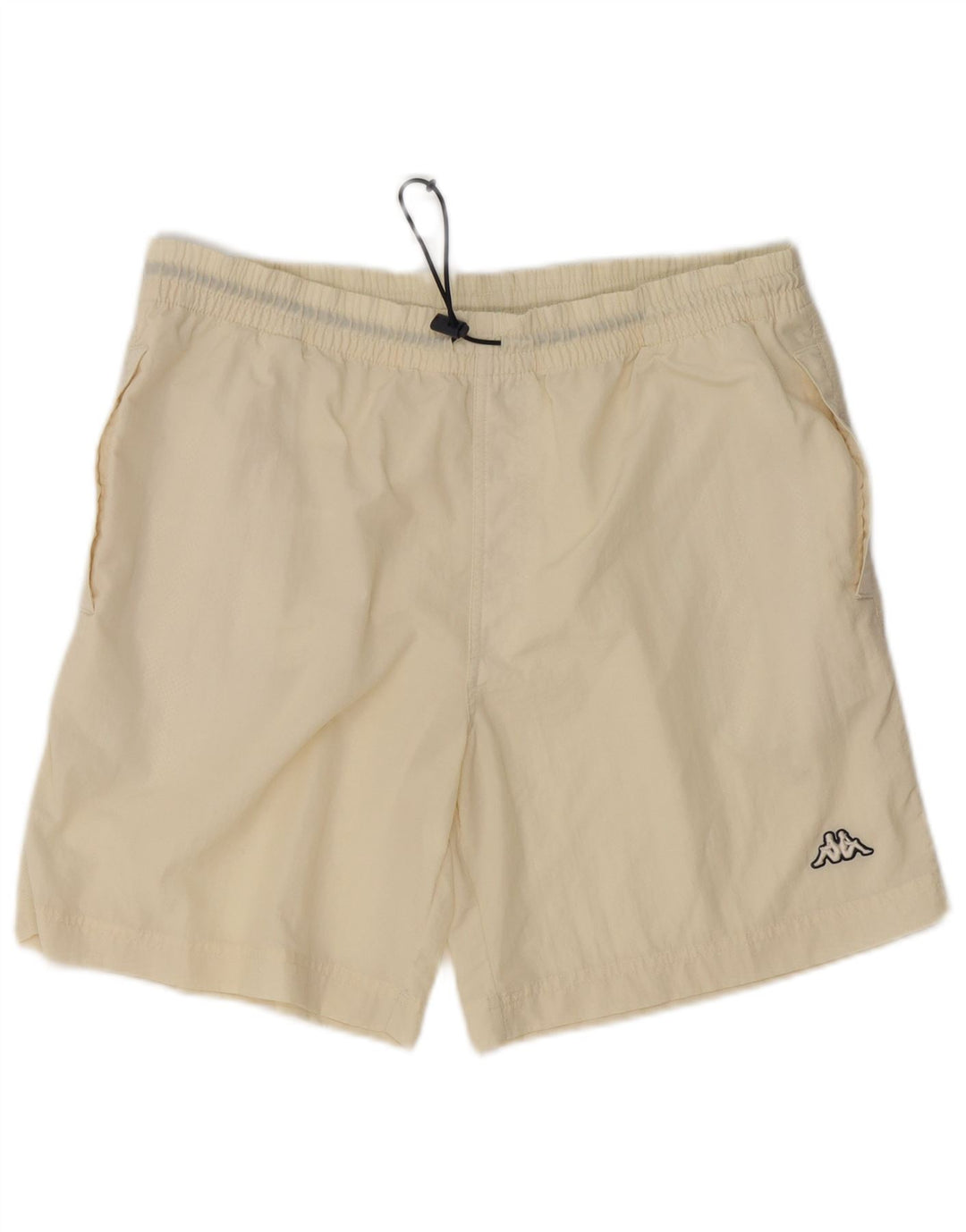 Shorts de natação masculino KAPPA grande off white poliamida