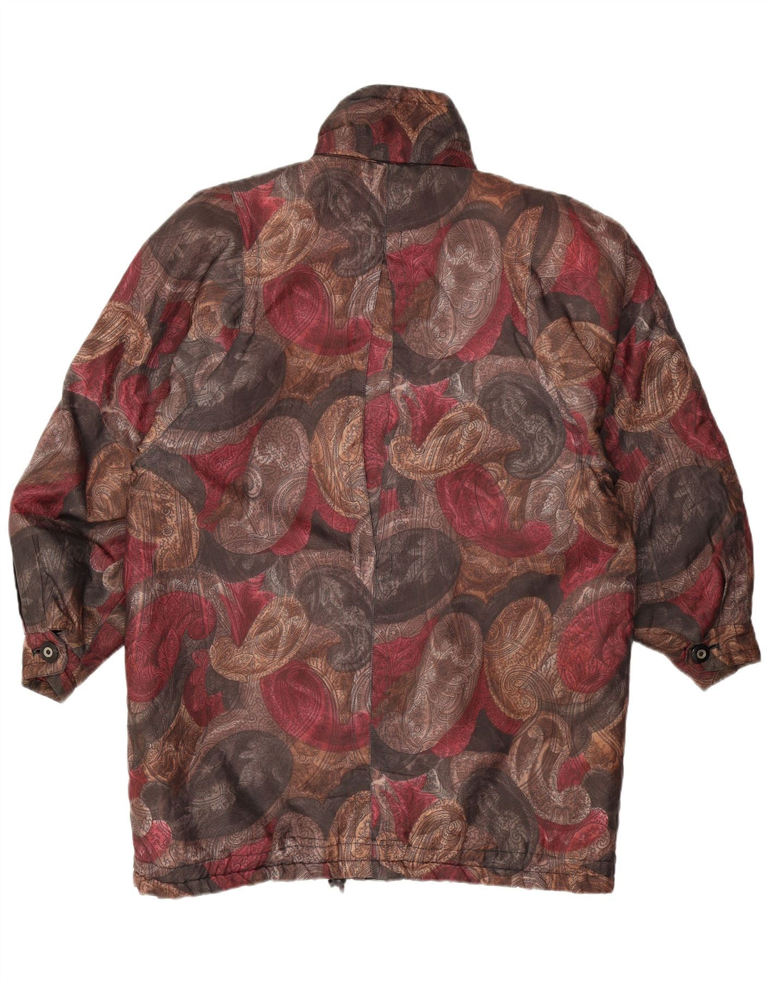 Casaco corta-vento feminino VINTAGE EU 36/38 pequeno multicolorido Paisley