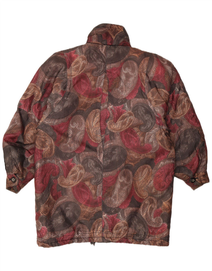 Casaco corta-vento feminino VINTAGE EU 36/38 pequeno multicolorido Paisley