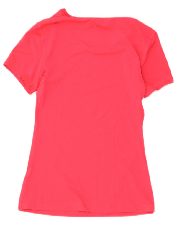Camiseta Nike Feminina Dri Fit Top UK 8 Pequena Rosa