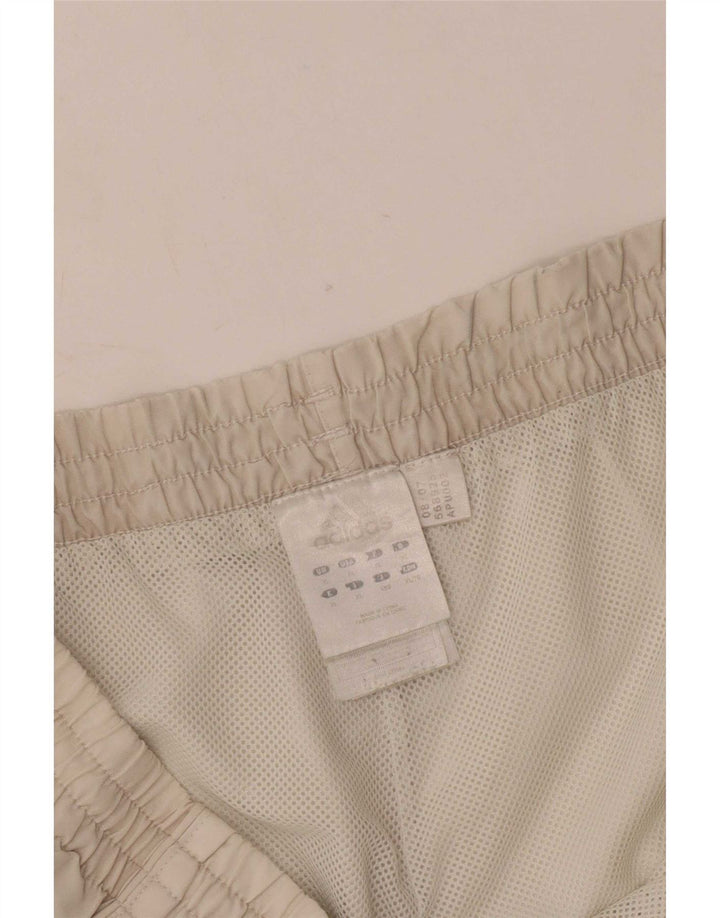 Adidas Mens Sport Shorts XL Off White Poliéster