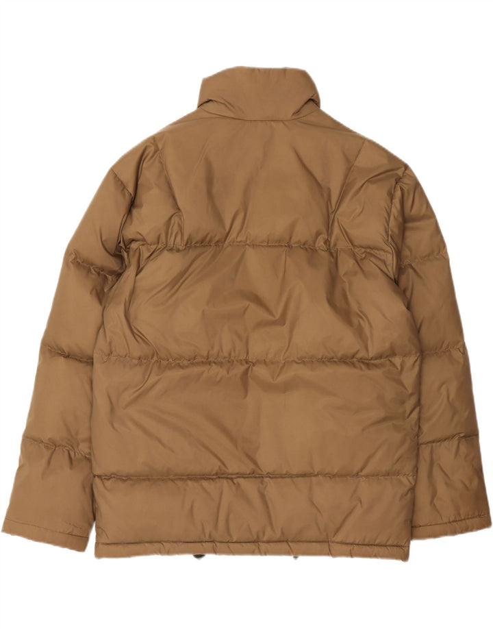 Jaqueta masculina Esprit Loose Fit acolchoada UK 36 pequena poliamida bege