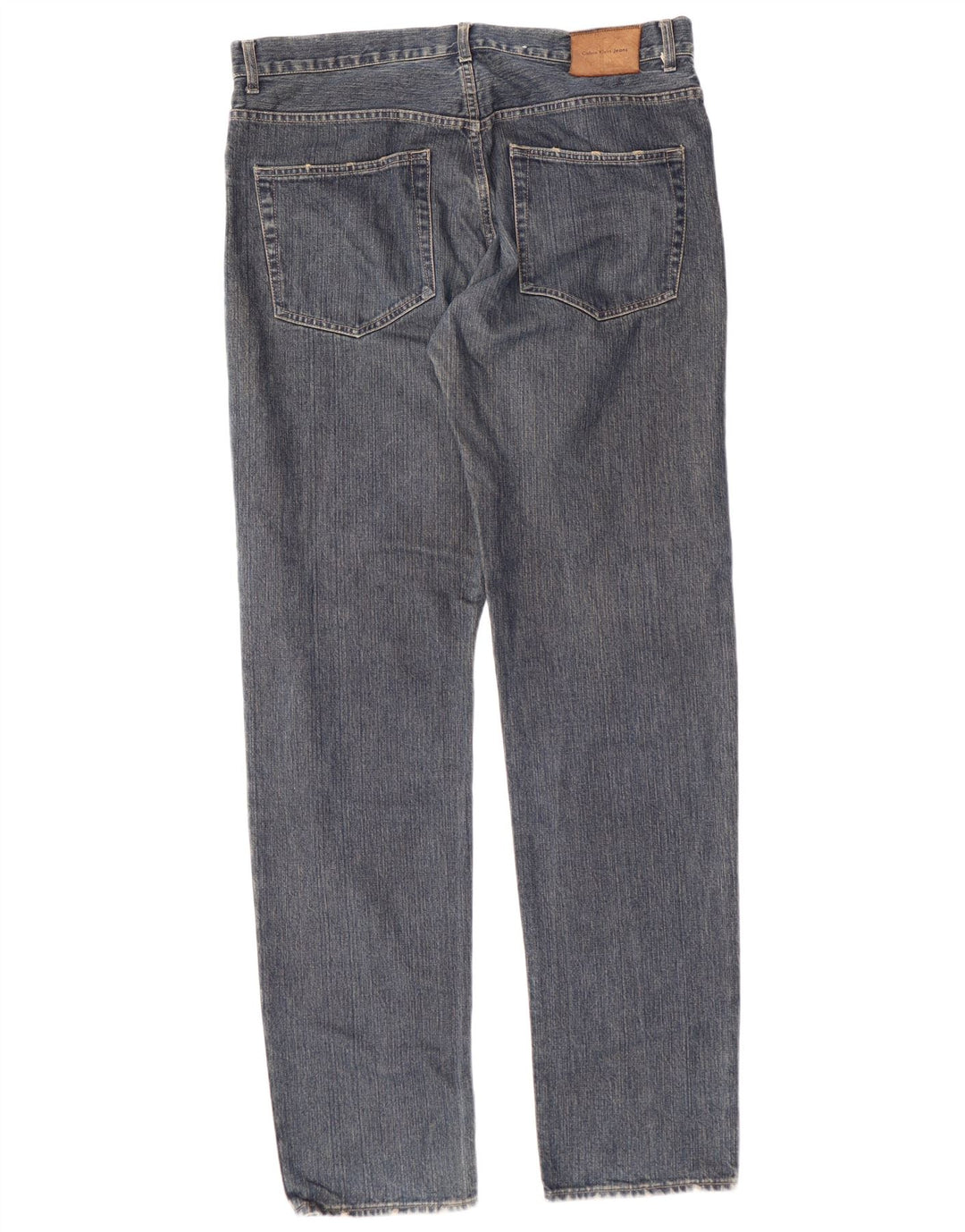 Calça jeans reta masculina CALVIN KLEIN W36 L35 algodão azul