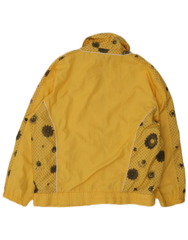 Jaqueta feminina de treino Hibernia UK 18 XL amarelo floral