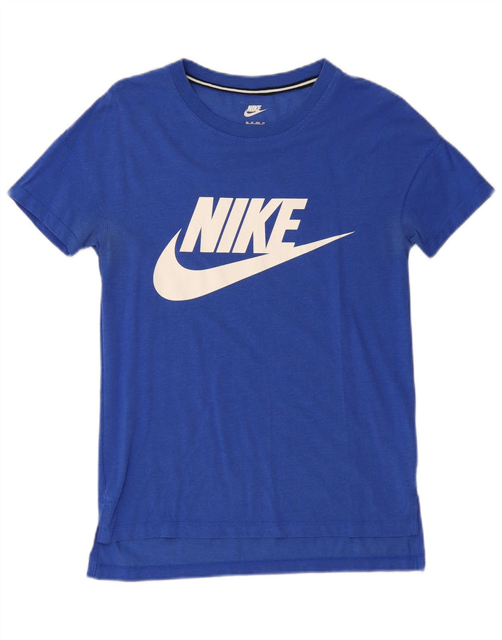 Camiseta gráfica masculina NIKE XS azul modal