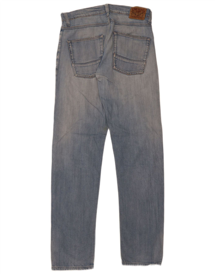 Tommy Hilfiger Masculino Sin Slim Jeans W31 L34 Azul Algodão