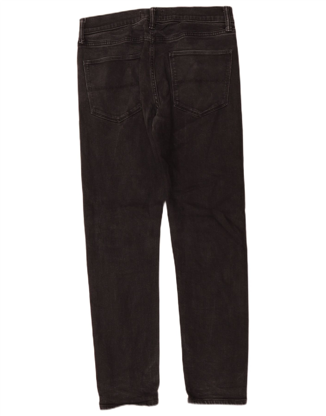 Marks & Spencer Mens Jeans Slim W30 L28 Algodão Preto