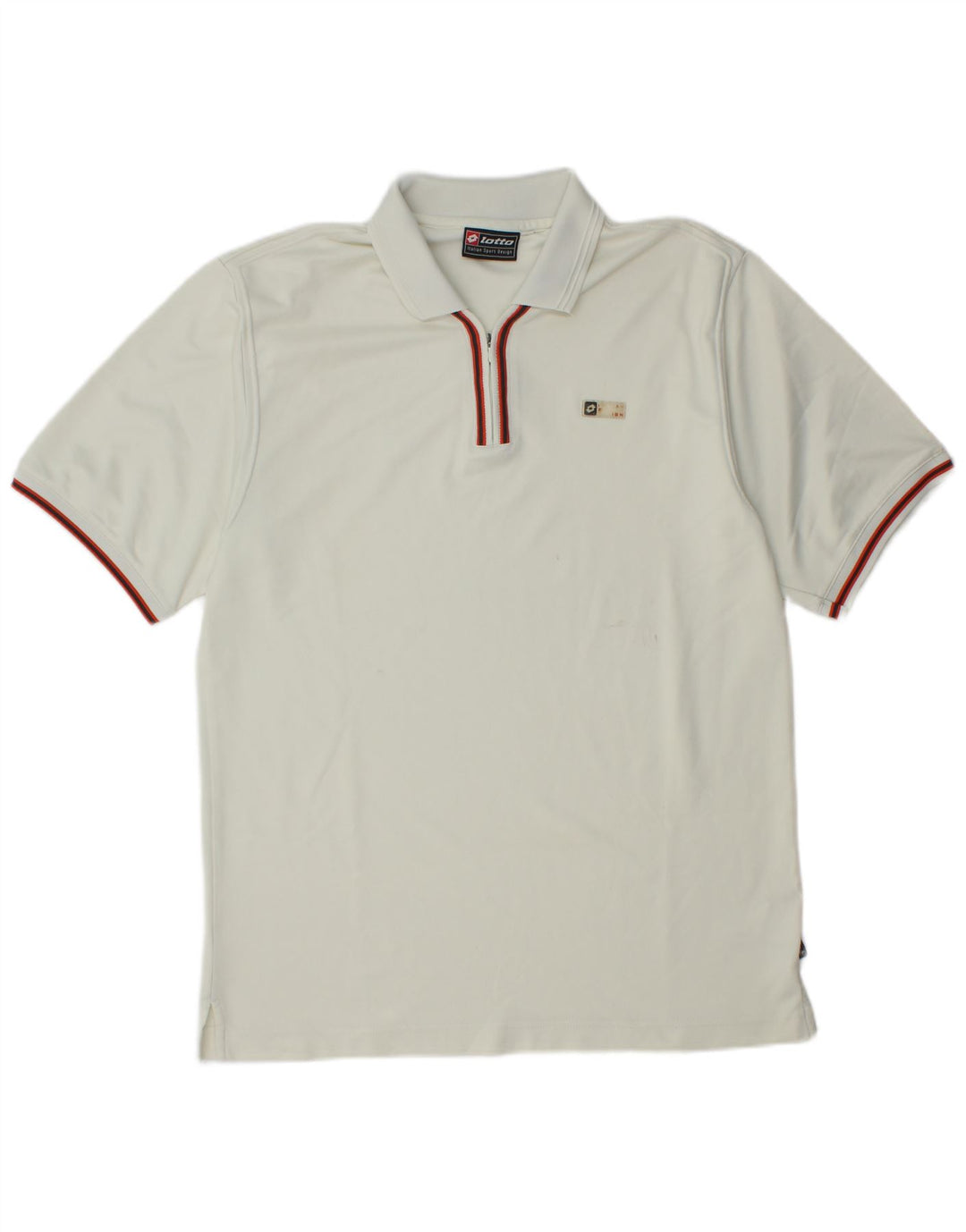 Camisa polo masculina Lotto média branca