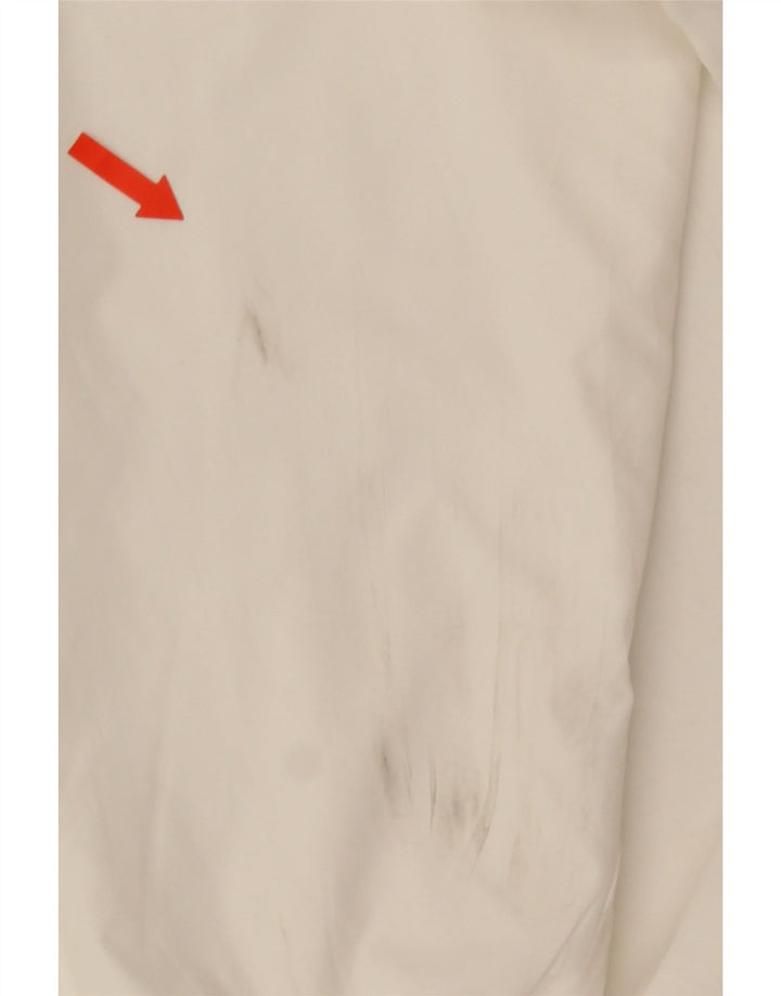Nike Mens Treino Top Jaqueta Grande Poliéster Branco