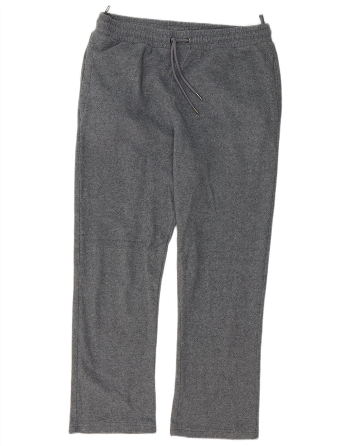 Calça de treino de lã feminina Marks & Spencer Reino Unido 12 cinza médio