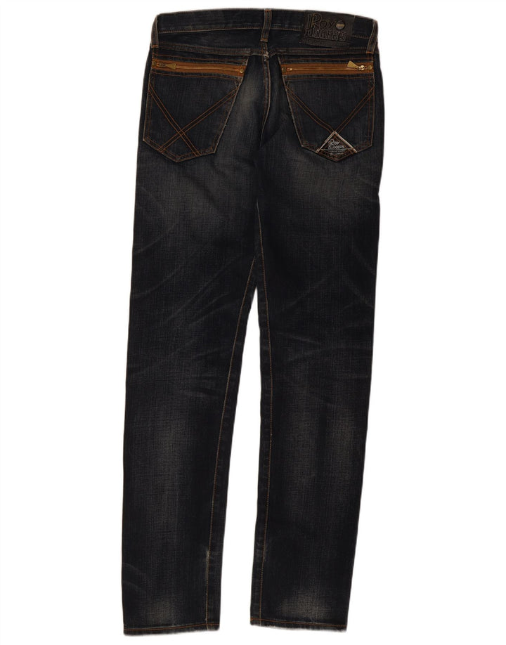 Calça jeans reta masculina Roy Rogers W30 L33 azul marinho