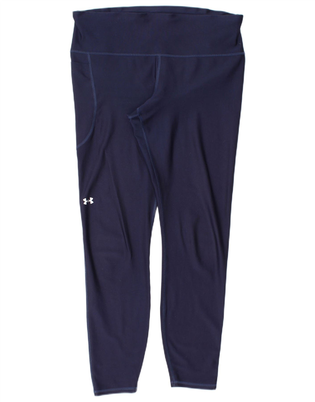 Leggings femininas Under Armour UK 14 grandes azul marinho