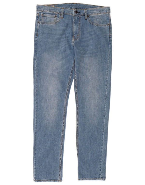 Levi's Masculino 511 Slim Jeans W32 L32 Azul Algodão