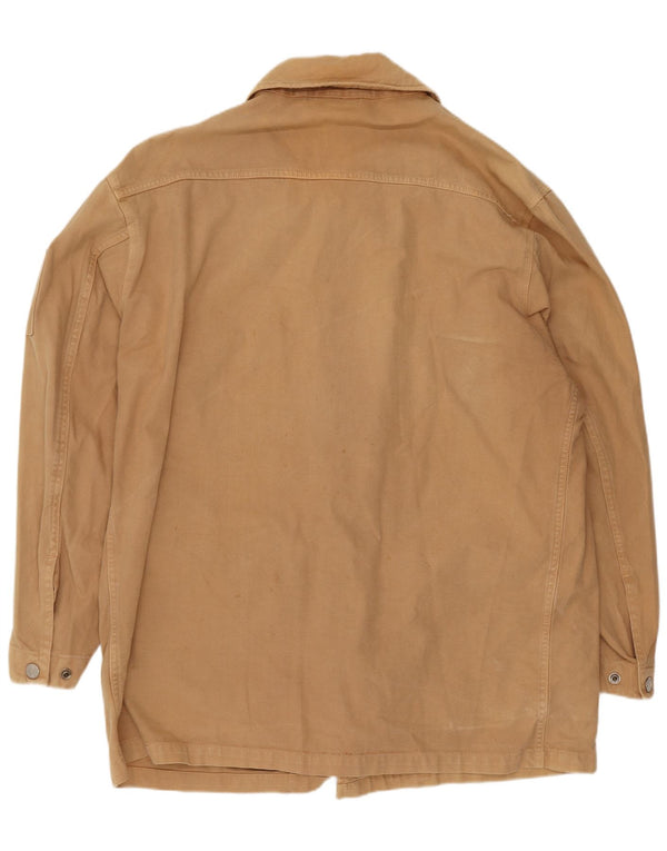 Murphy & Nye Mens Utility Jacket UK 40 Large Brown Cotton