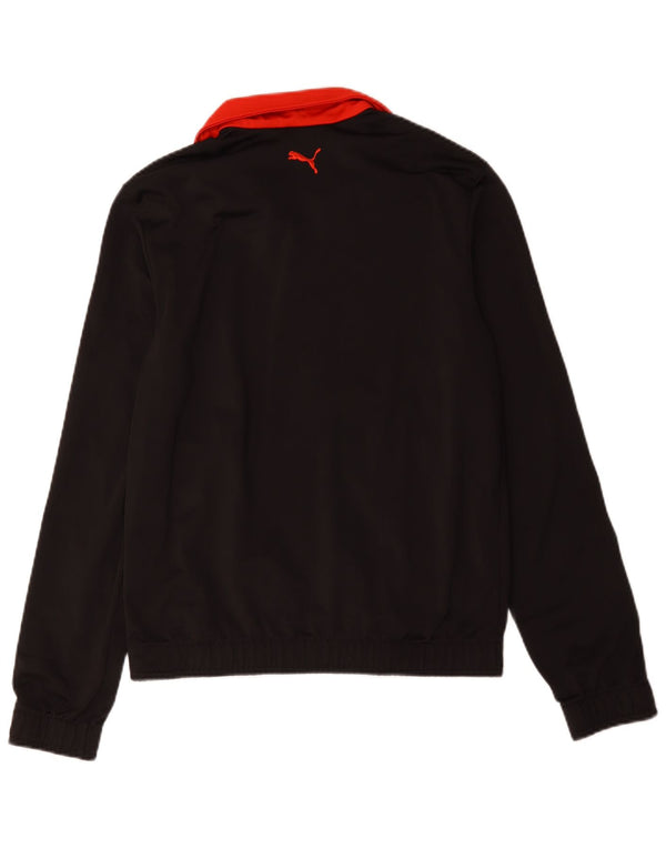 Jaqueta Puma Mens Graphic Tracksuit Top Médio Poliéster Preto