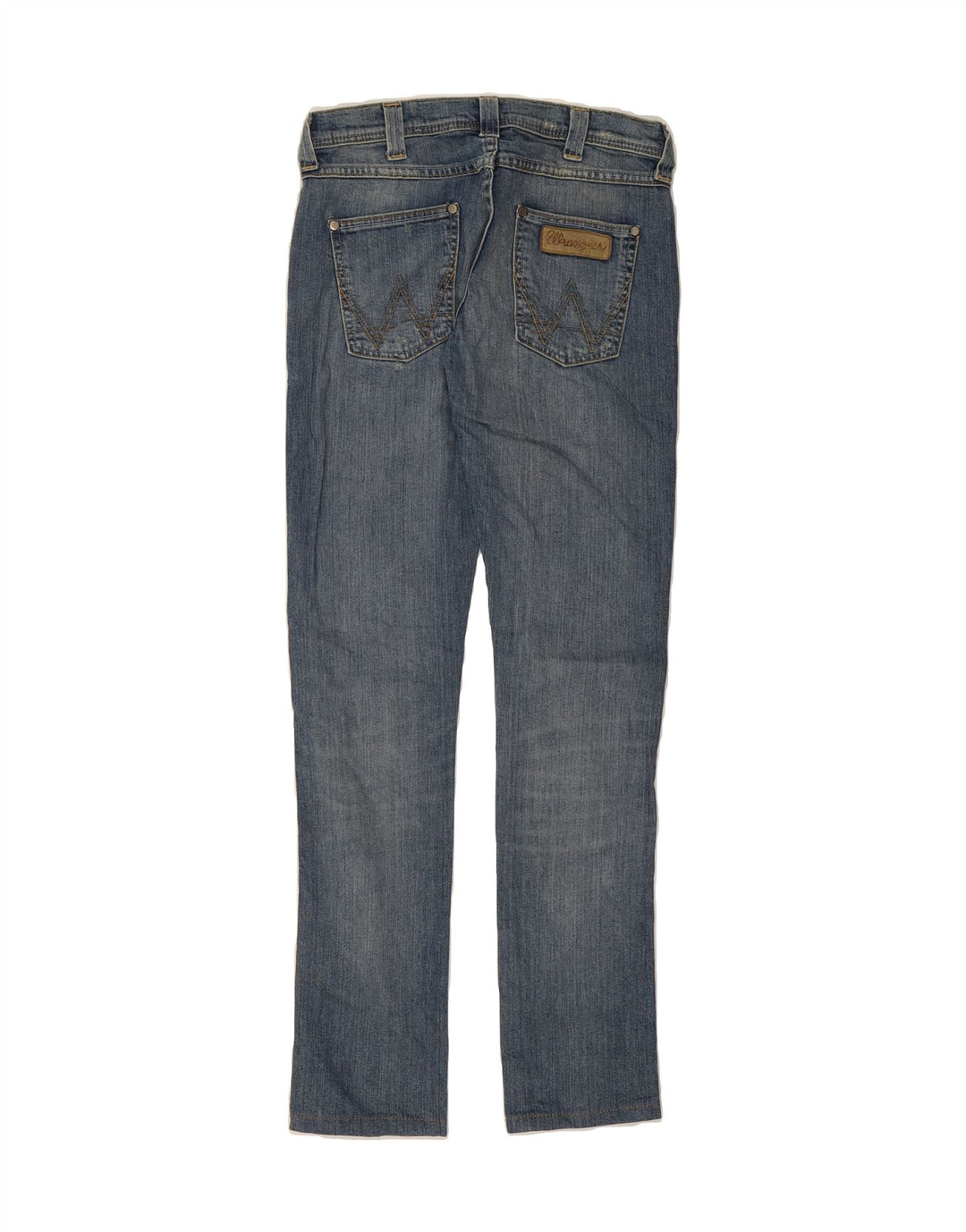 WRANGLER Womens Stokes Slim Jeans W26 L30 Blue Cotton Vintage Wrangler and Second-Hand Wrangler from Messina Hembry 
