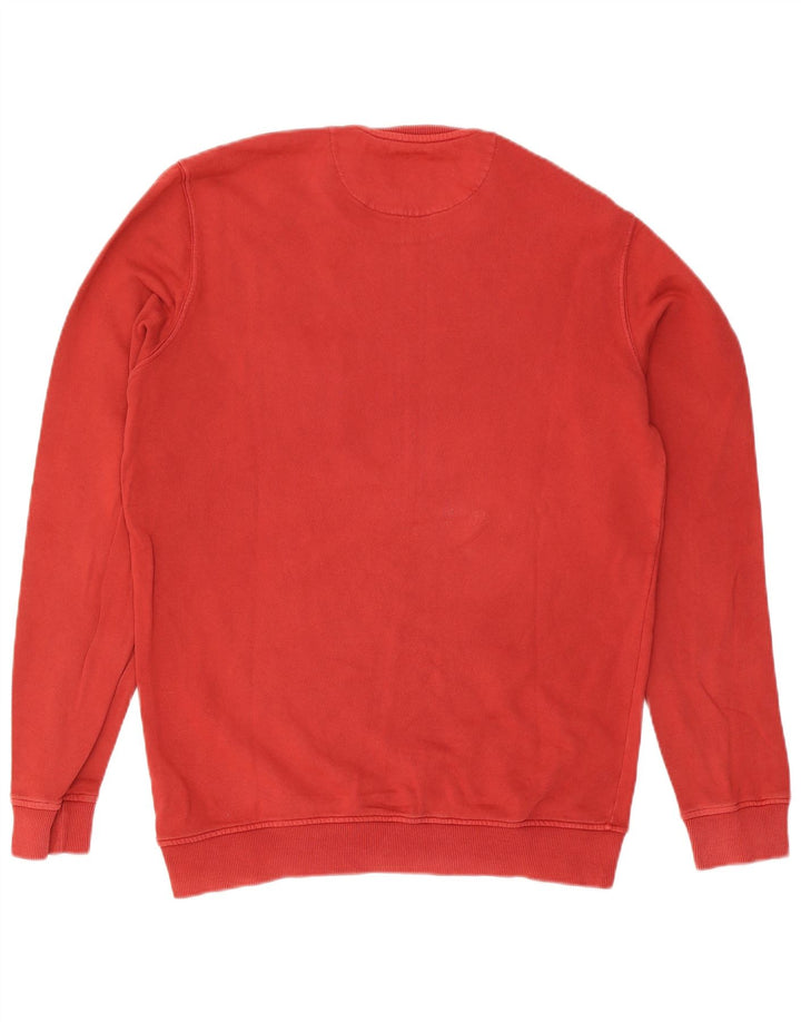Lyle & Scott moletom masculino jumper grande algodão vermelho