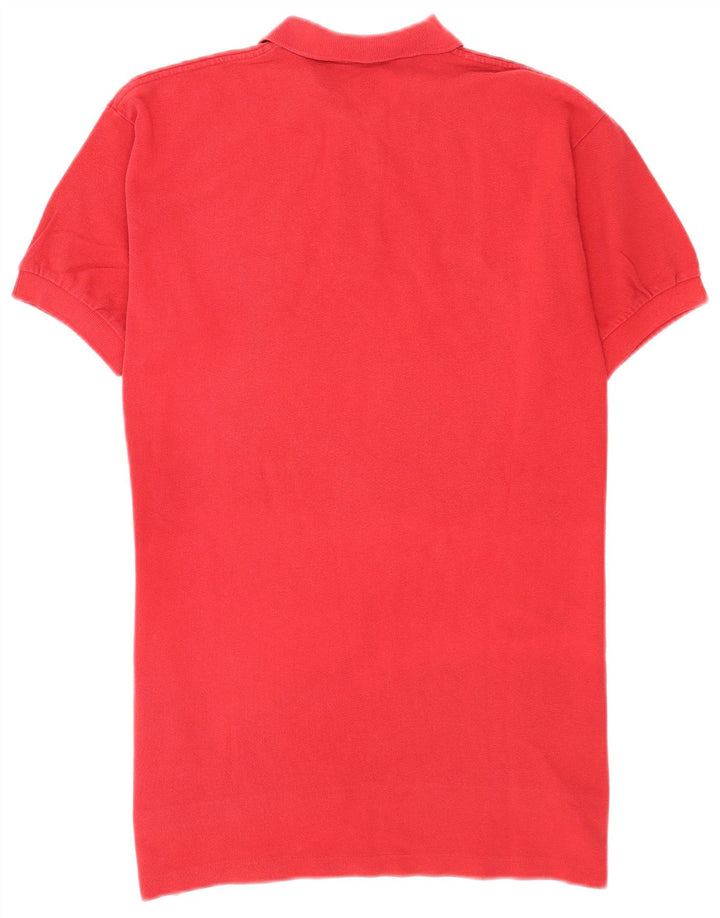 Polo Ralph Lauren Camisa masculina de algodão vermelho médio
