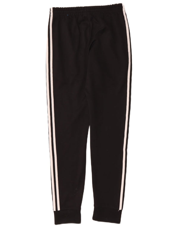 Adidas Mens Treino Calças Joggers Pequeno Poliéster Preto