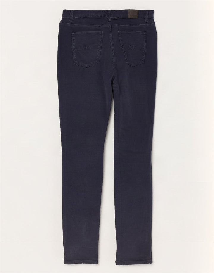 Calça feminina casual slim Trussardi W33 L32 azul marinho