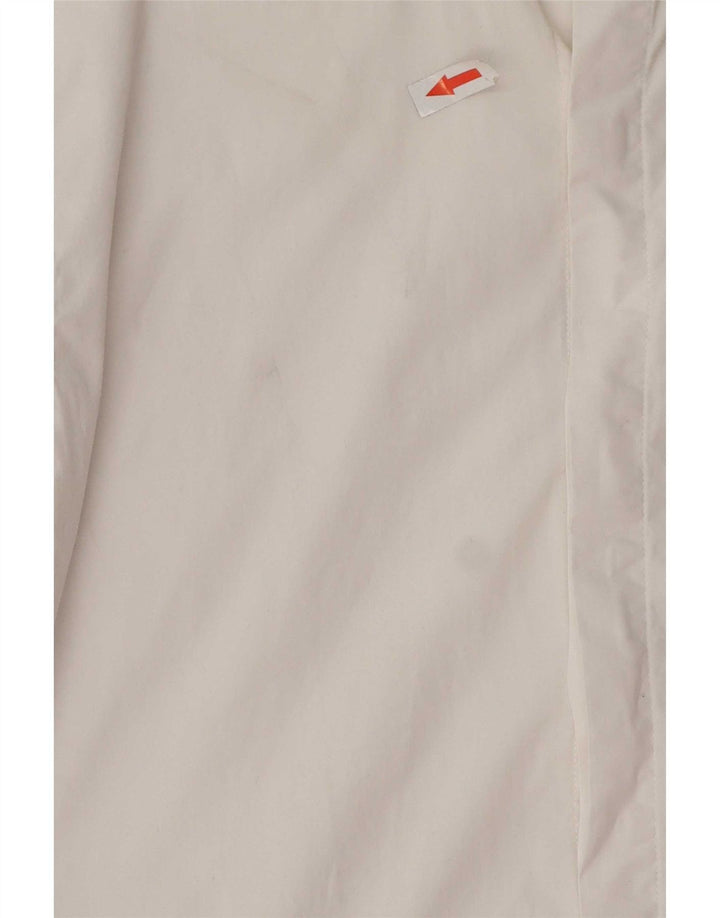 Camisa masculina Replay Regular Fit médio algodão branco